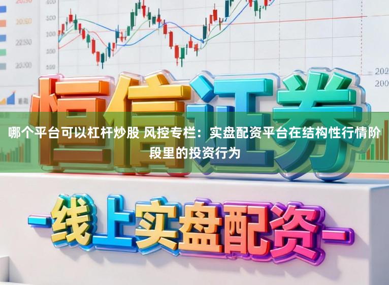 哪个平台可以杠杆炒股 风控专栏：实盘配资平台在结构性行情阶段里的投资行为