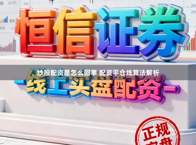 炒股配资是怎么回事 配资平仓线算法解析
