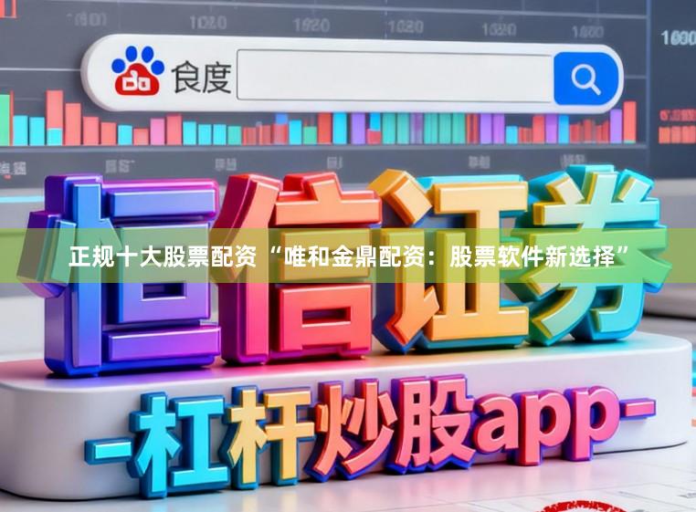 正规十大股票配资 “唯和金鼎配资：股票软件新选择”