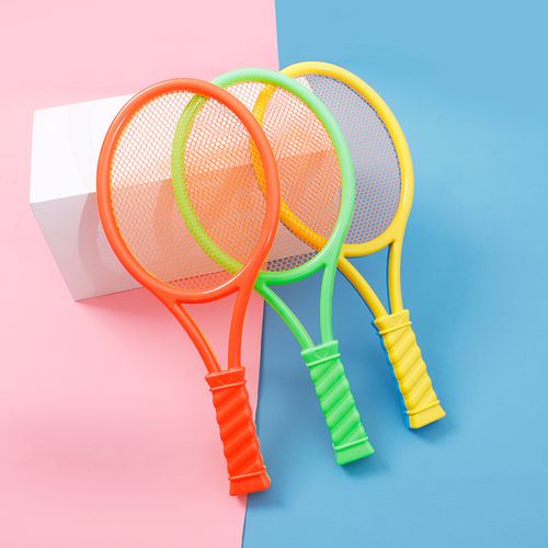 儿童网球拍玩具户外体育运动沙滩网球拍塑料玩具套装幼儿园礼物